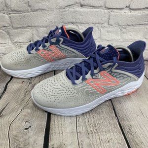 New Balance Womens Fresh Foam Beacon V3 WBECNBG3 Gray Running Shoes Size 9.5 B